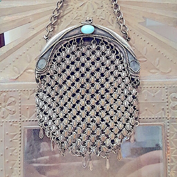 Vintage Handbags - 💕HP 🎭Renaissance Era, Antique Chatalaine Purse🔥